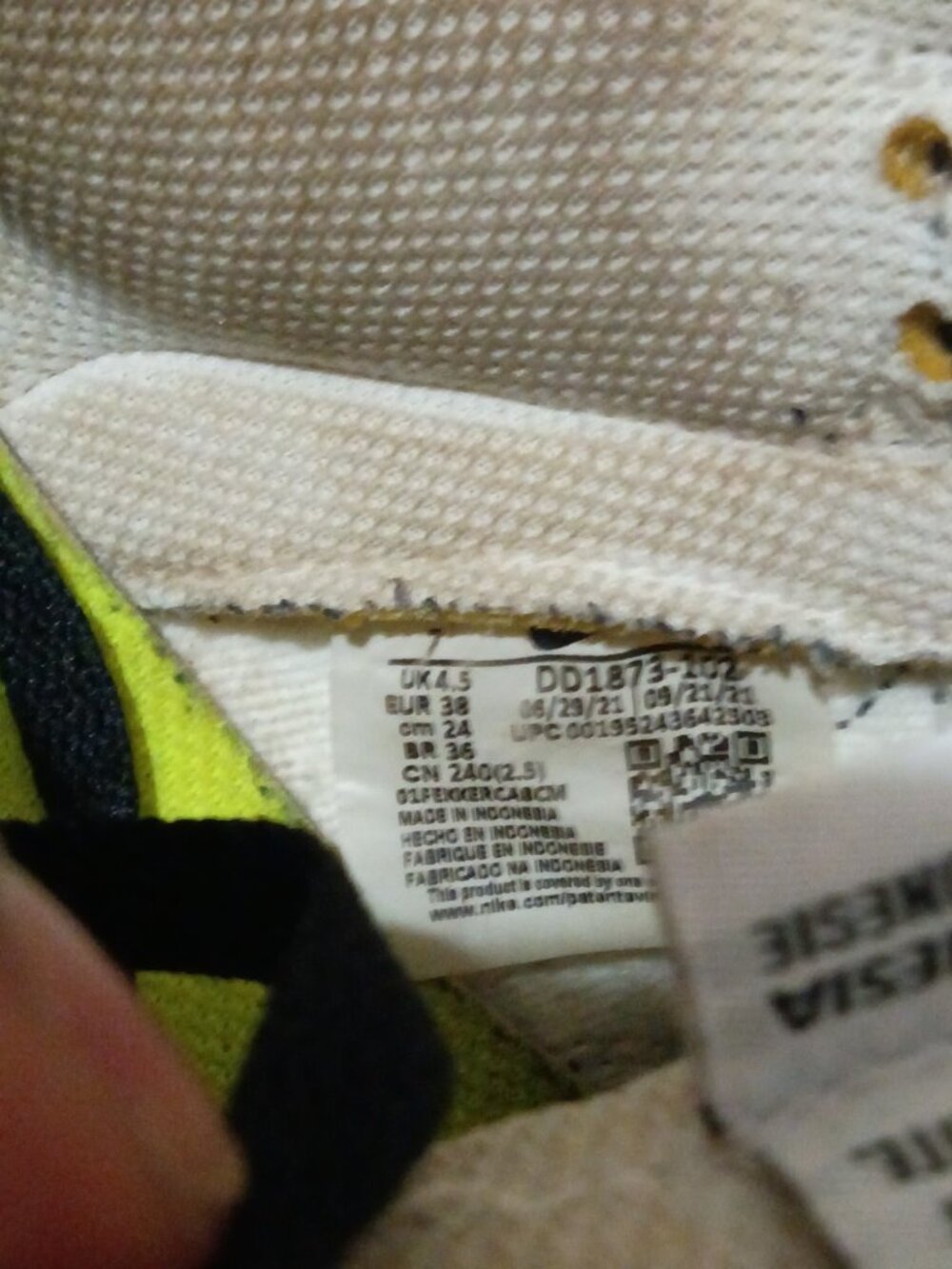 Nike Dunk Low Next Nature White/Black "Panda" Sneakers DD1873-102 Womens Size 7 - Picture 2 of 14